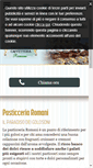Mobile Screenshot of pasticceriaromani.com